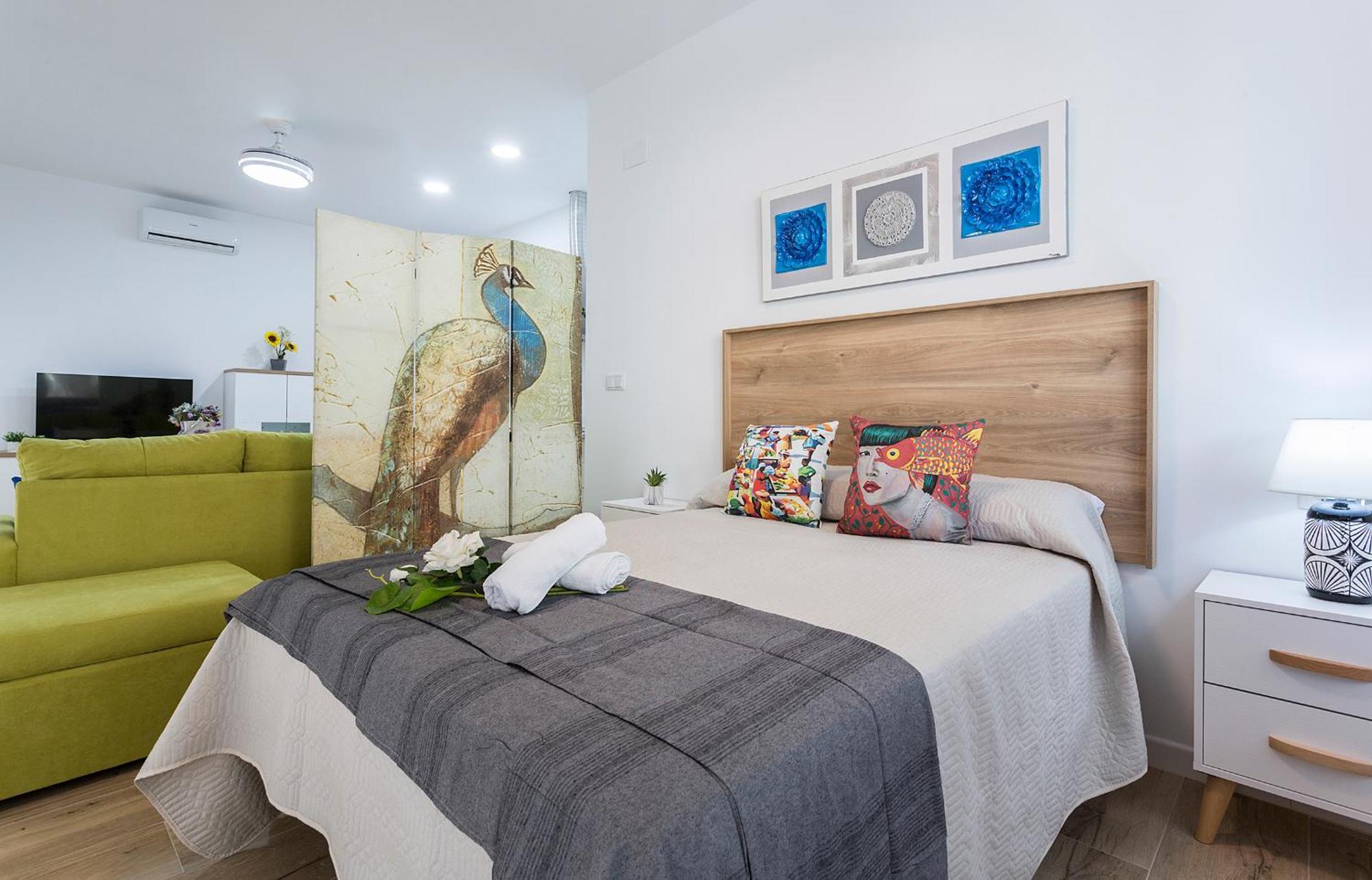 Estudio Moderno Playa Victoria Cádiz Exteriör bild